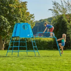 TP Toys Explorer Blue Metal Climbing Frame With Jungle Run 15 TP Toys Explorer Blue Metal Climbing Frame With Jungle Run -Outdoor Garden tp toys explorer blue metal climbing frame with jungle run5021854908521 03i bq