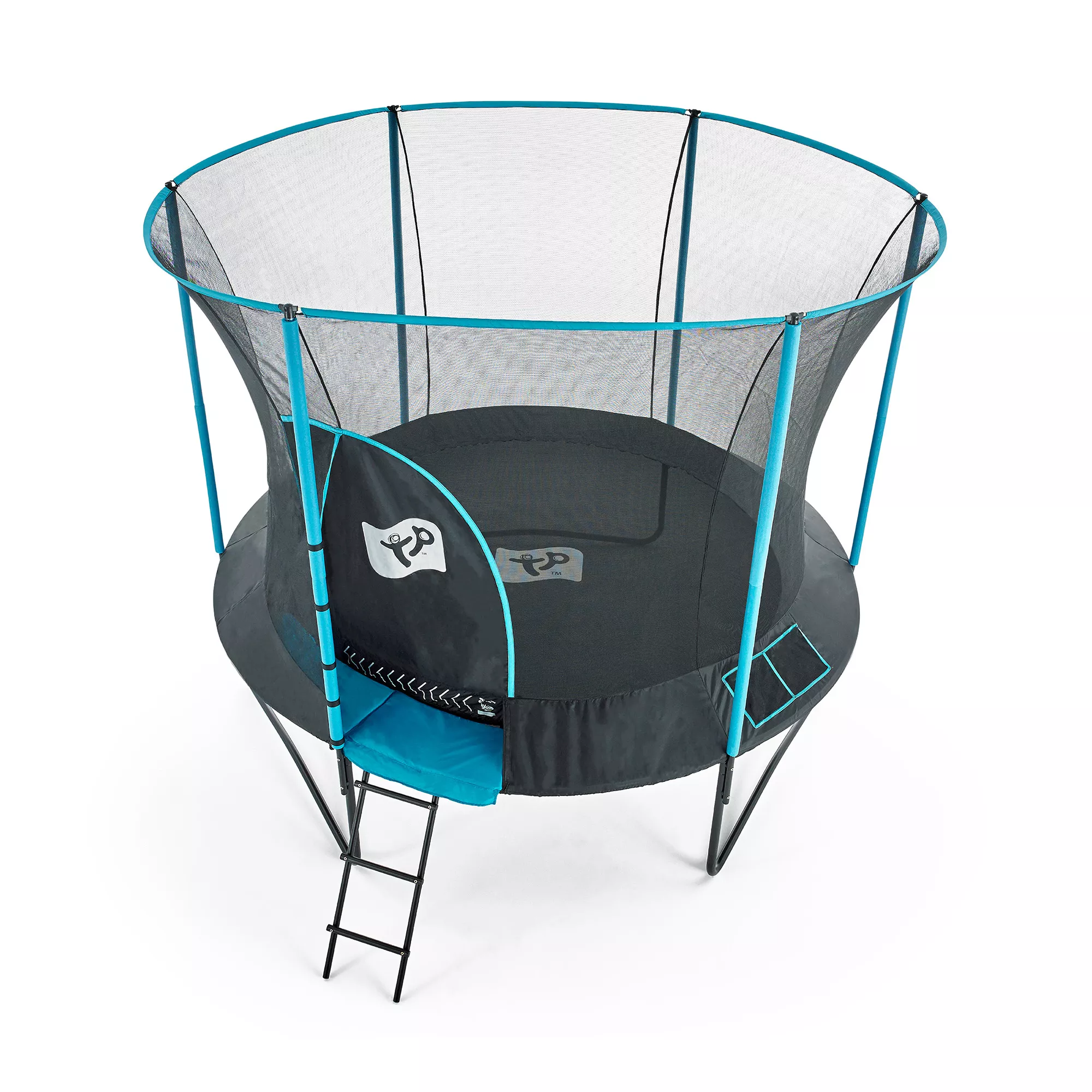 TP Toys Genius Black & Blue 12 Ft Trampoline 7 TP Toys Genius Black & Blue 12 Ft Trampoline - Image 5