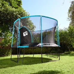TP Toys Genius Black & Blue 12 Ft Trampoline 17 TP Toys Genius Black & Blue 12 Ft Trampoline -Outdoor Garden tp toys genius black blue 12 ft trampoline5021854902123 02i bq