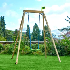 TP Toys Wooden Swing -Outdoor Garden tp toys wooden swing5021854103032 01i bq