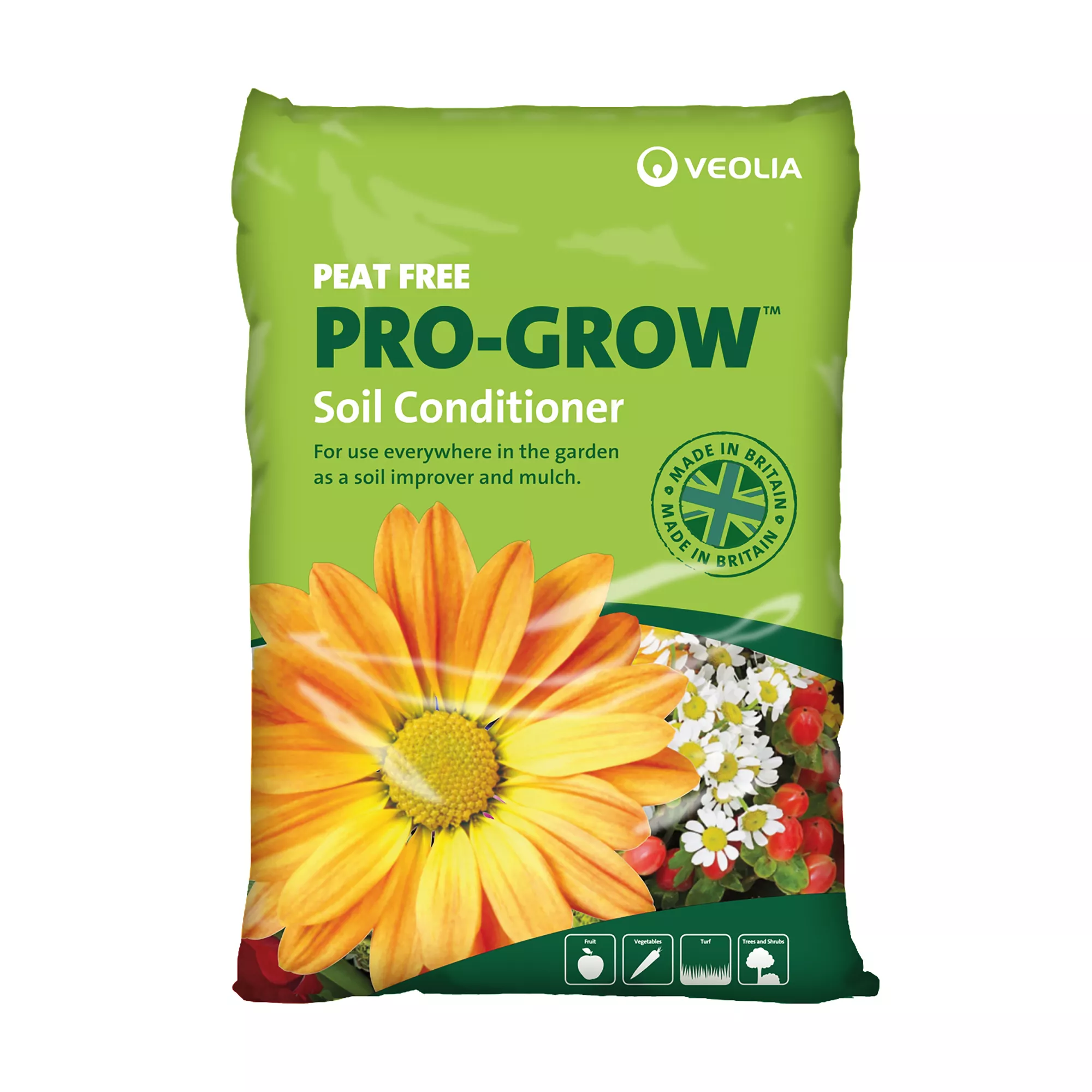 Veolia Pro-Grow Peat-free Multi-purpose Soil Conditioner 30L, Pack Of 35 3 Veolia Pro-Grow Peat-free Multi-purpose Soil Conditioner 30L, Pack Of 35