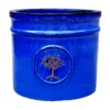 Verve Barcău Blue Ceramic Round Plant Pot (Dia)20cm -Outdoor Garden verve barcau blue ceramic round plant pot dia 20cm5059340327754 02c