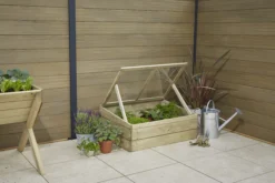 Verve Softwood Coldframe 37cm(H) 93cm(W) -Outdoor Garden verve softwood coldframe 37cm h 93cm w 5059340328997 03i