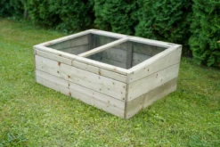 Verve Softwood Coldframe 37cm(H) 93cm(W) -Outdoor Garden verve softwood coldframe 37cm h 93cm w 5059340328997 06i