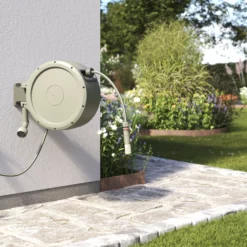 Verve Wall-mounted Auto Hose Reel Set (L)25m 19 Verve Wall-mounted Auto Hose Reel Set (L)25m -Outdoor Garden verve wall mounted auto hose reel set l 25m5059340250960 05i