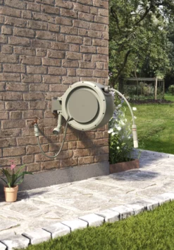 Verve Wall-mounted Auto Hose Reel Set (L)25m 20 Verve Wall-mounted Auto Hose Reel Set (L)25m -Outdoor Garden verve wall mounted auto hose reel set l 25m5059340250960 08i