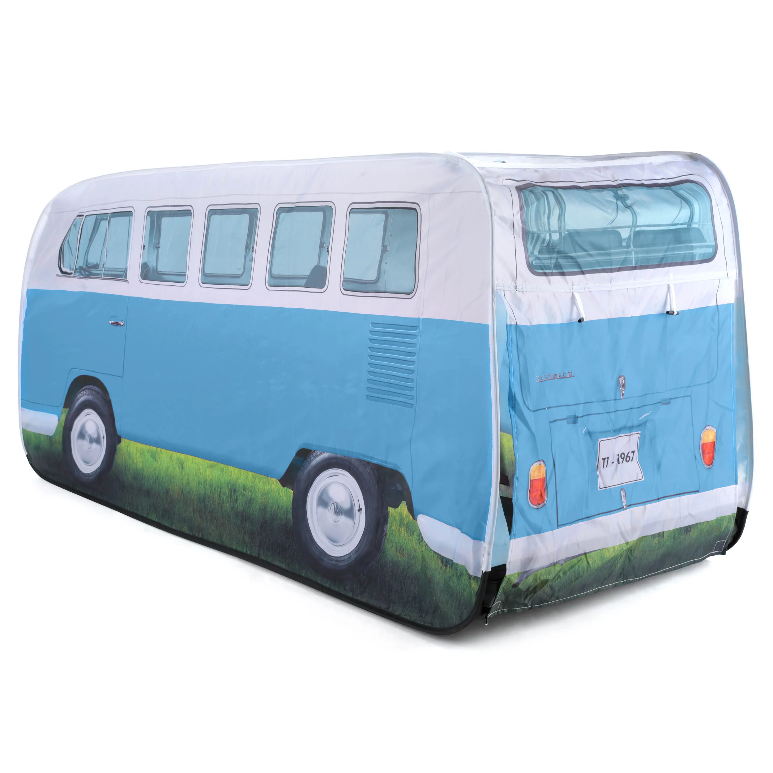 Volkswagen Blue Camper Van Pop Up Tent 5 Volkswagen Blue Camper Van Pop Up Tent - Image 3