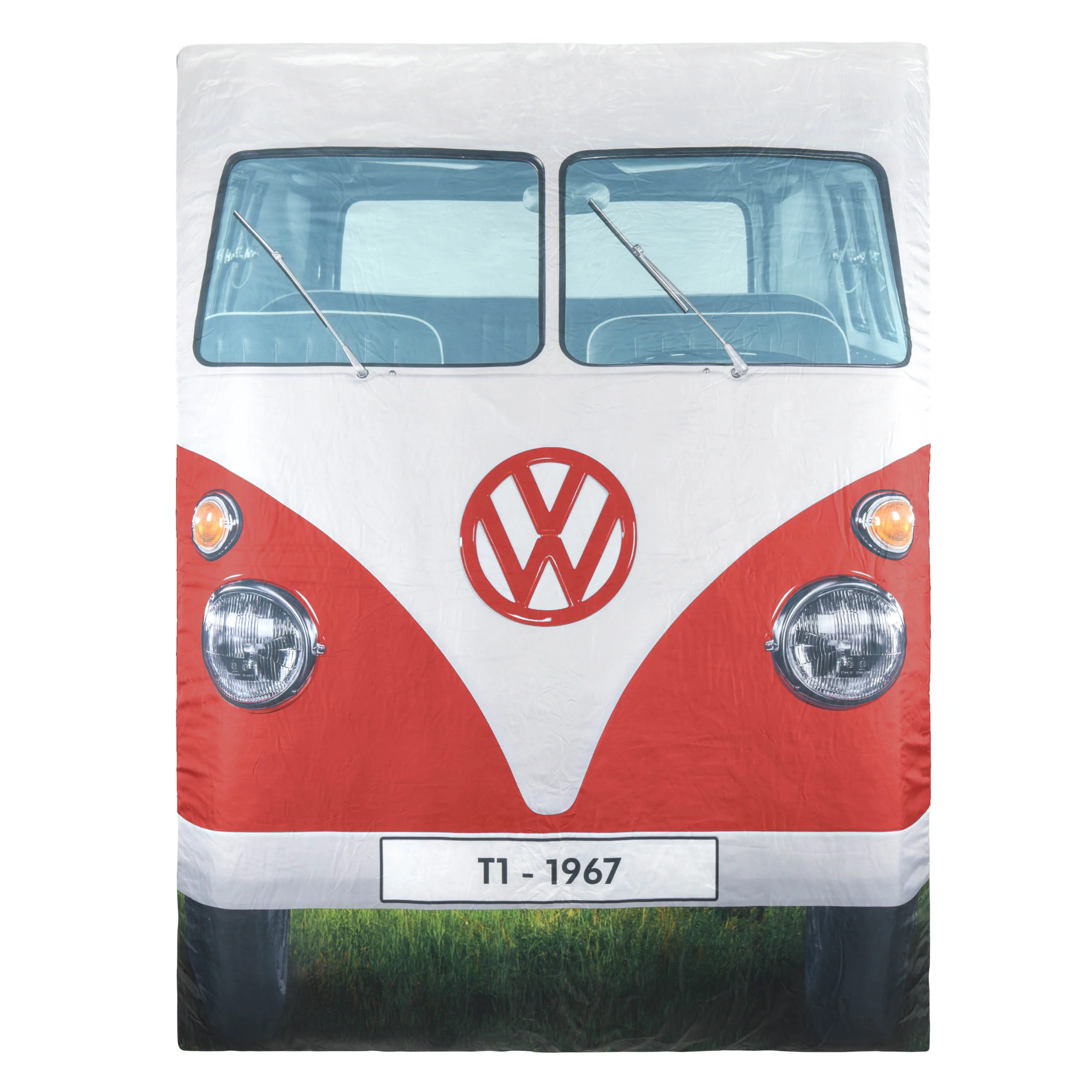 Volkswagen Camping Red & Blue Small Double Sleeping Bag 4 Volkswagen Camping Red & Blue Small Double Sleeping Bag - Image 2