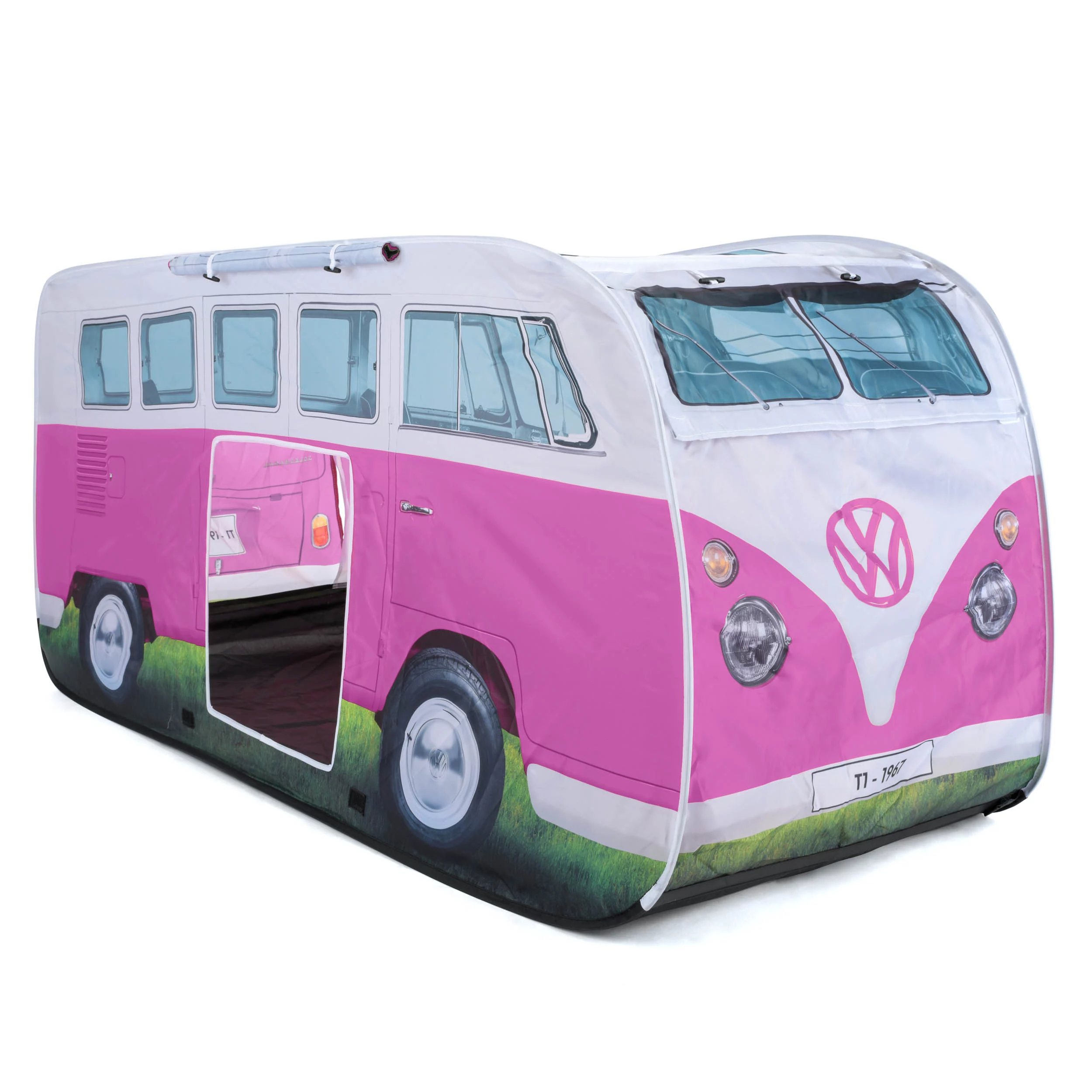 Volkswagen Pink Camper Van Pop Up Tent 4 Volkswagen Pink Camper Van Pop Up Tent - Image 2