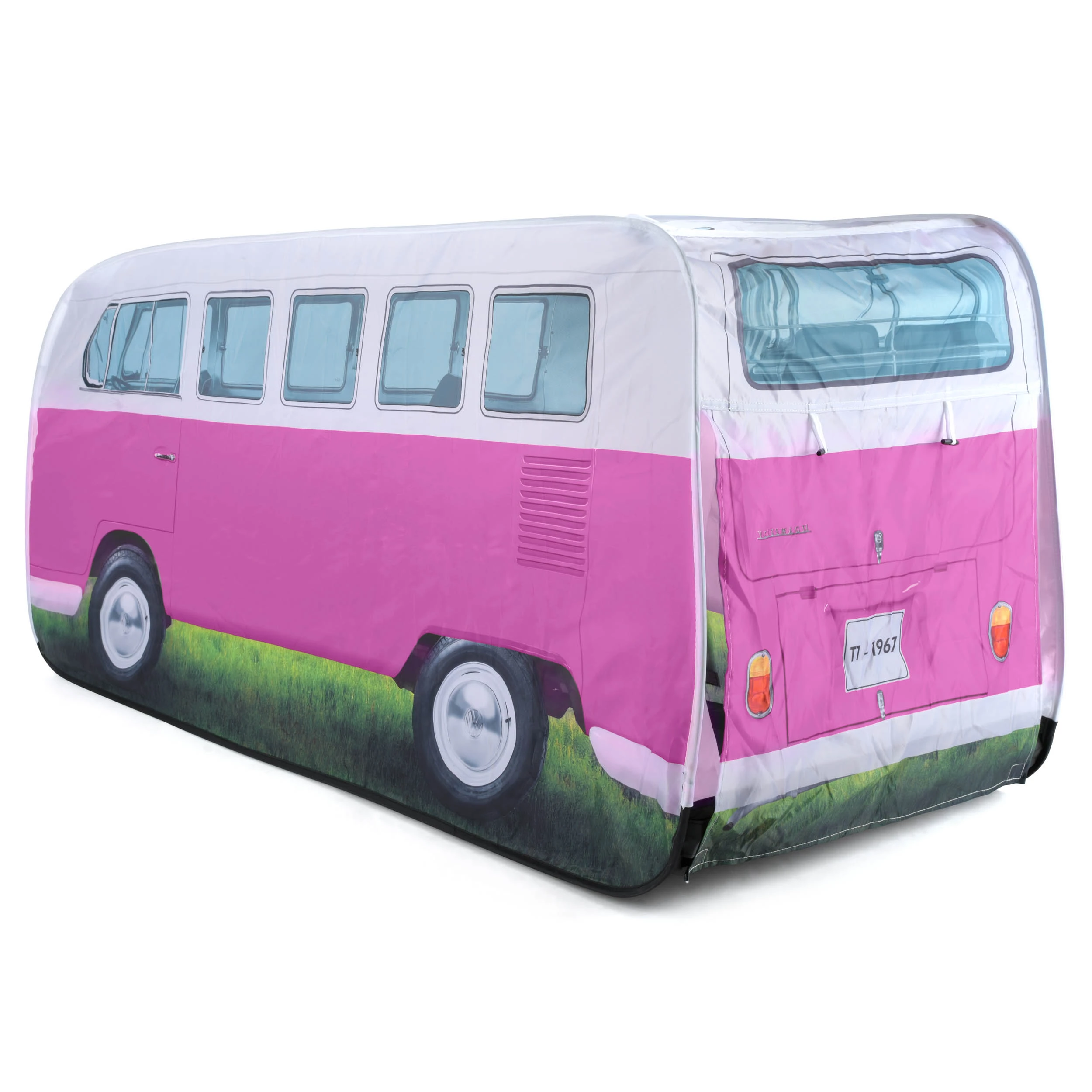 Volkswagen Pink Camper Van Pop Up Tent 5 Volkswagen Pink Camper Van Pop Up Tent - Image 3