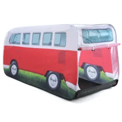 Volkswagen Red Camper Van Pop Up Tent -Outdoor Garden volkswagen red camper van pop up tent5031470224868 03c bq