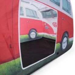 Volkswagen Red Camper Van Pop Up Tent -Outdoor Garden volkswagen red camper van pop up tent5031470224868 05c bq