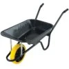 Walsall Black Metal Heavy Duty Wheelbarrow 85L -Outdoor Garden walsall black metal heavy duty wheelbarrow 85l5036610999804 01c bq
