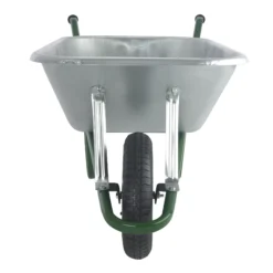 Walsall Premier Plus Metal Wheelbarrow 120L -Outdoor Garden walsall premier plus metal wheelbarrow 120l5036610002016 02bq