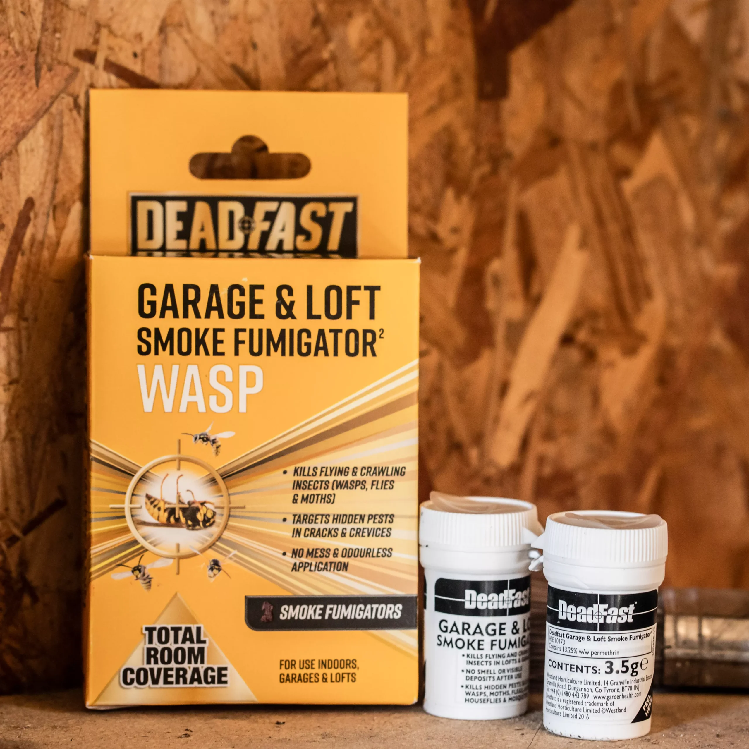 Westland Garage & Loft Wasp Insect & Pest Fumigator 0.05g 4 Westland Garage & Loft Wasp Insect & Pest Fumigator 0.05g - Image 2