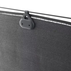 Woven Breeze Grey High-density Polyethylene (HDPE) & Woven Fibre Garden Screen (H)1m (W)3m -Outdoor Garden woven breeze grey high density polyethylene hdpe woven fibre garden screen h 1m w 3m5059340672359 38c