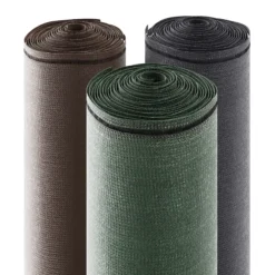 Woven Breeze Grey High-density Polyethylene (HDPE) & Woven Fibre Garden Screen (H)1m (W)3m -Outdoor Garden woven breeze grey high density polyethylene hdpe woven fibre garden screen h 1m w 3m5059340672359 39c